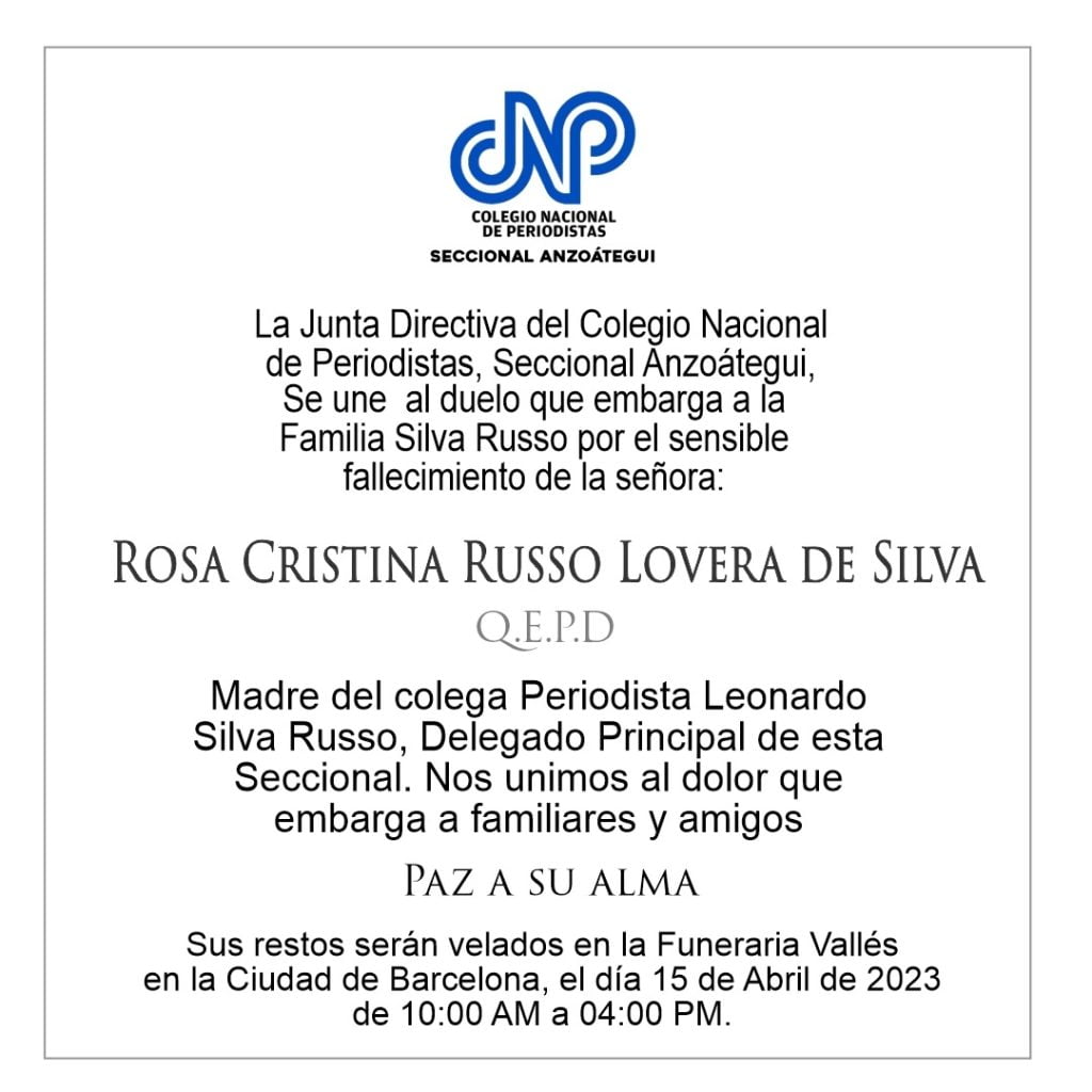 Rosa Cristina Russo Lovera