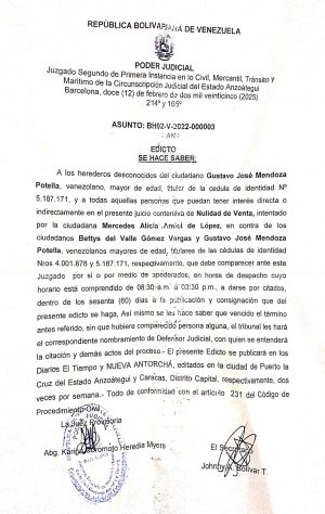 Edicto