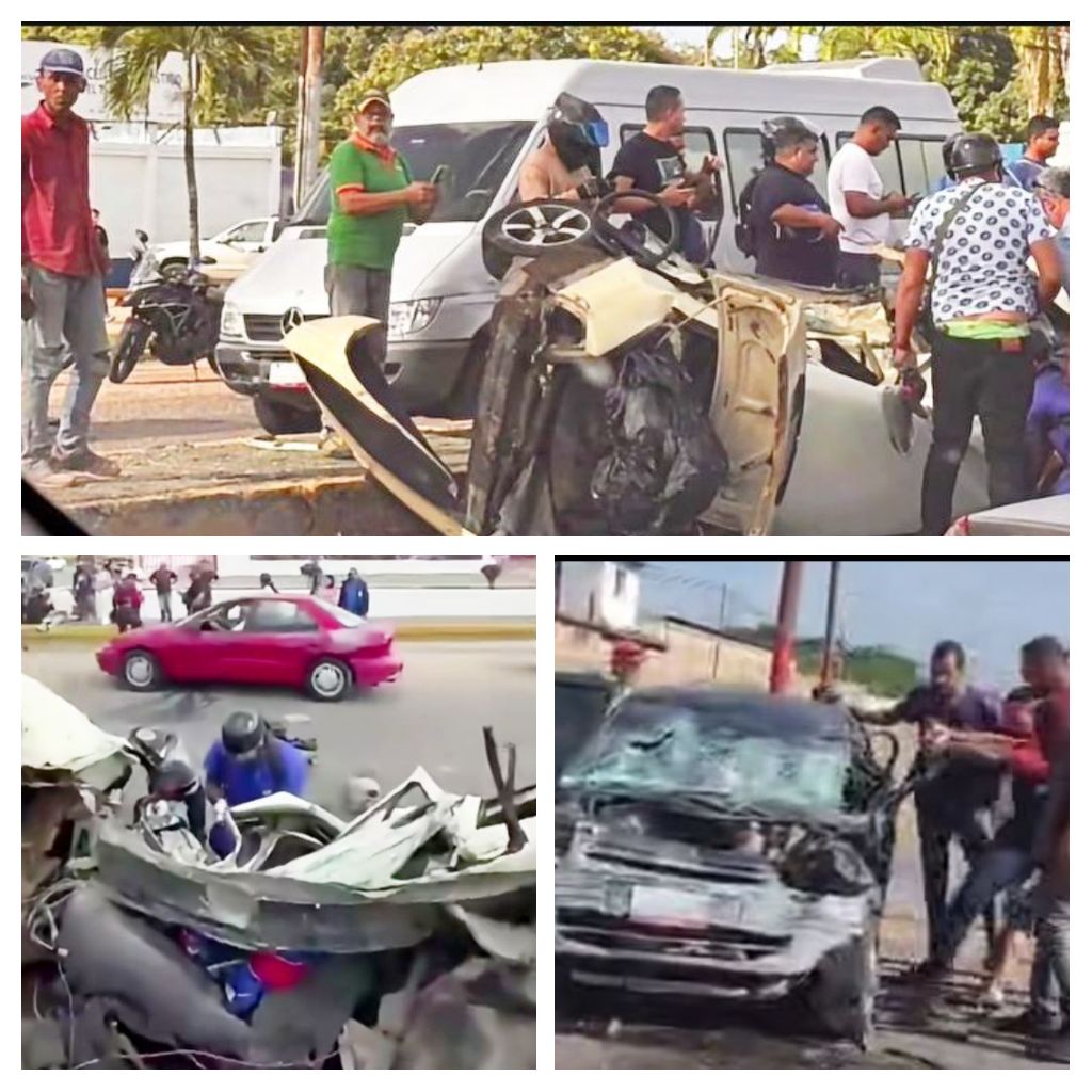 Un muerto y dos mujeres heridas deja trágica colisión en la avenida Intercomunal El Tigre-Guanipa