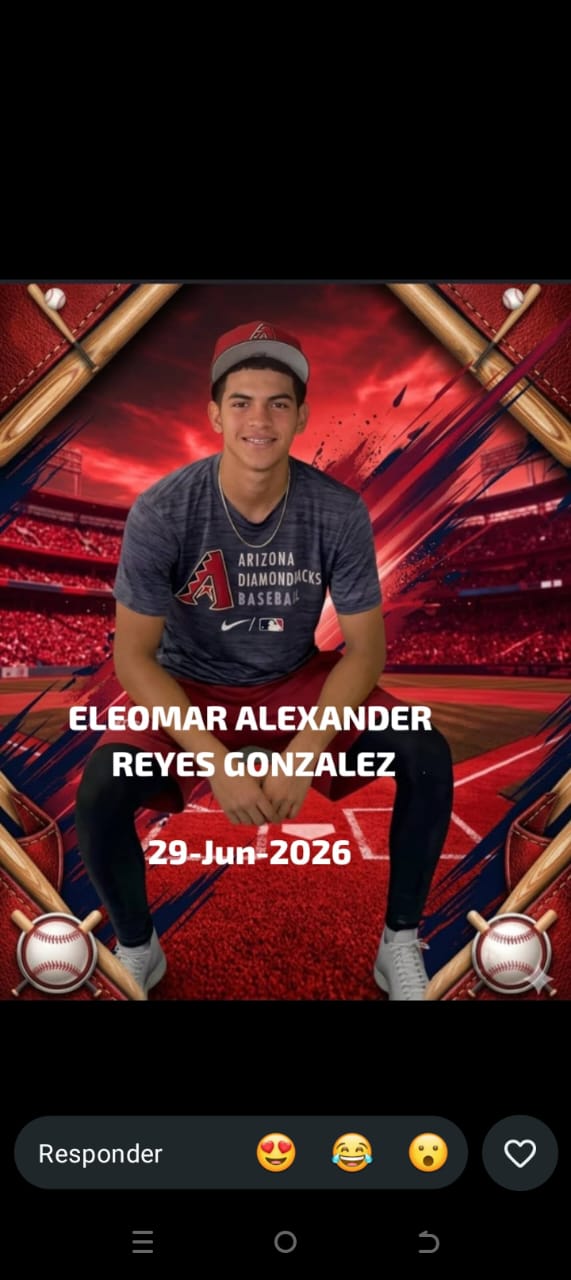 ​Duelo en el béisbol venezolano: Fallece el joven prospecto Eleomar Reyes