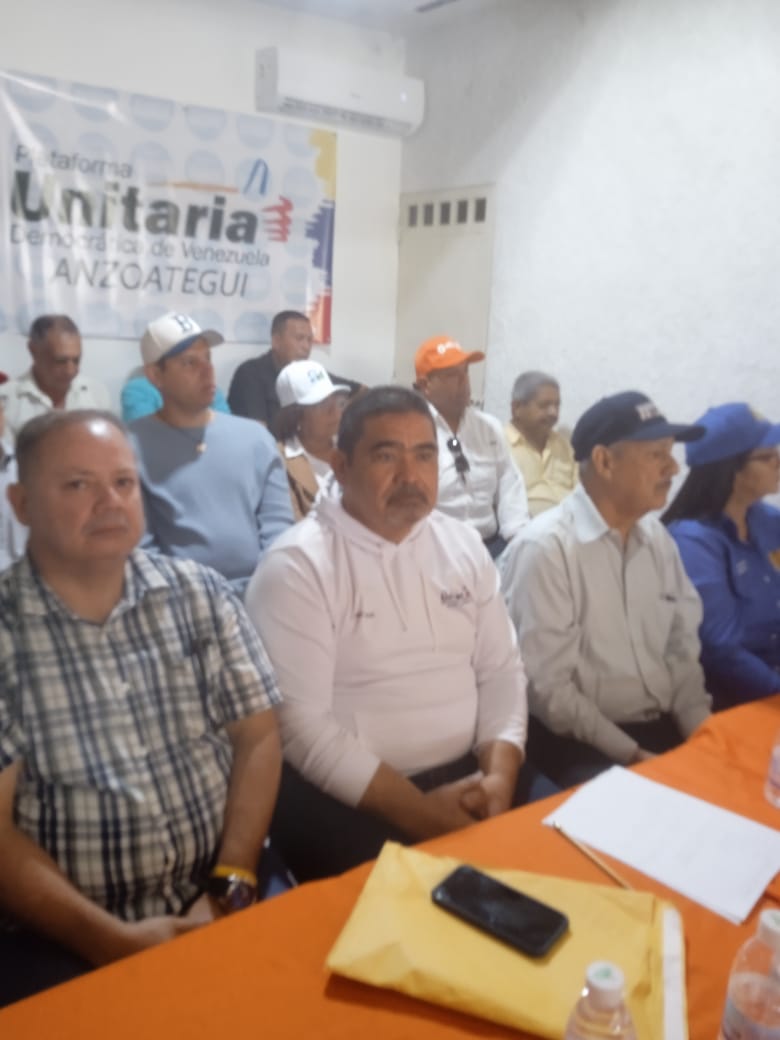​Plataforma Unitaria de Anzoátegui se declara en despliegue regional para exigir elecciones libres y atender la contingencia por el reciente terremoto