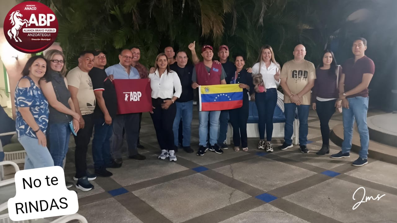 Alianza Bravo Pueblo consolida estructura política en Anaco en apoyo a la democracia