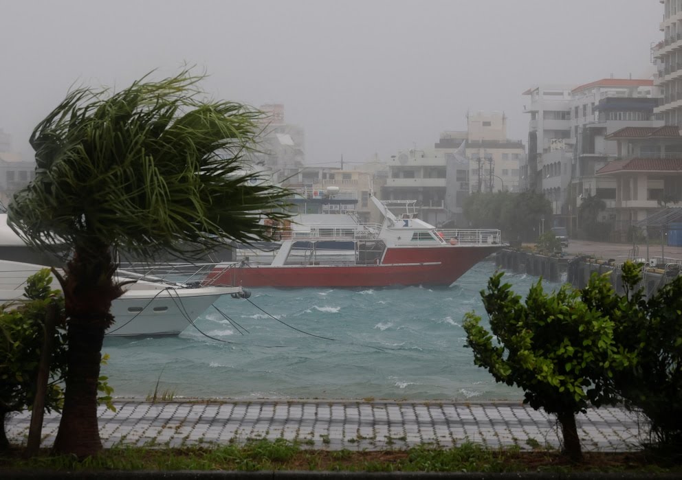 ​El tifón Bavi se debilita a tormenta tropical tras azotar Japón y Taiwán e impactar en China