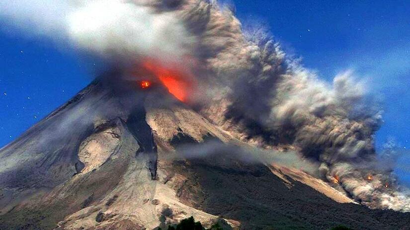La erupción volcánica que produjo el sonido más fuerte que se haya registrado en la historia