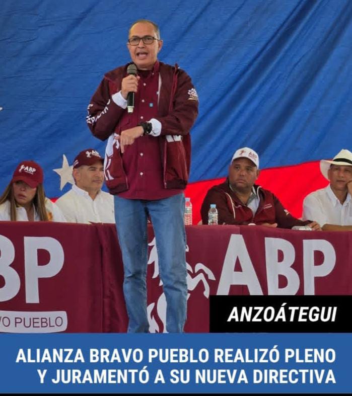 Alianza Bravo Pueblo renueva su directiva en Anzoátegui para fortalecer su estructura política
