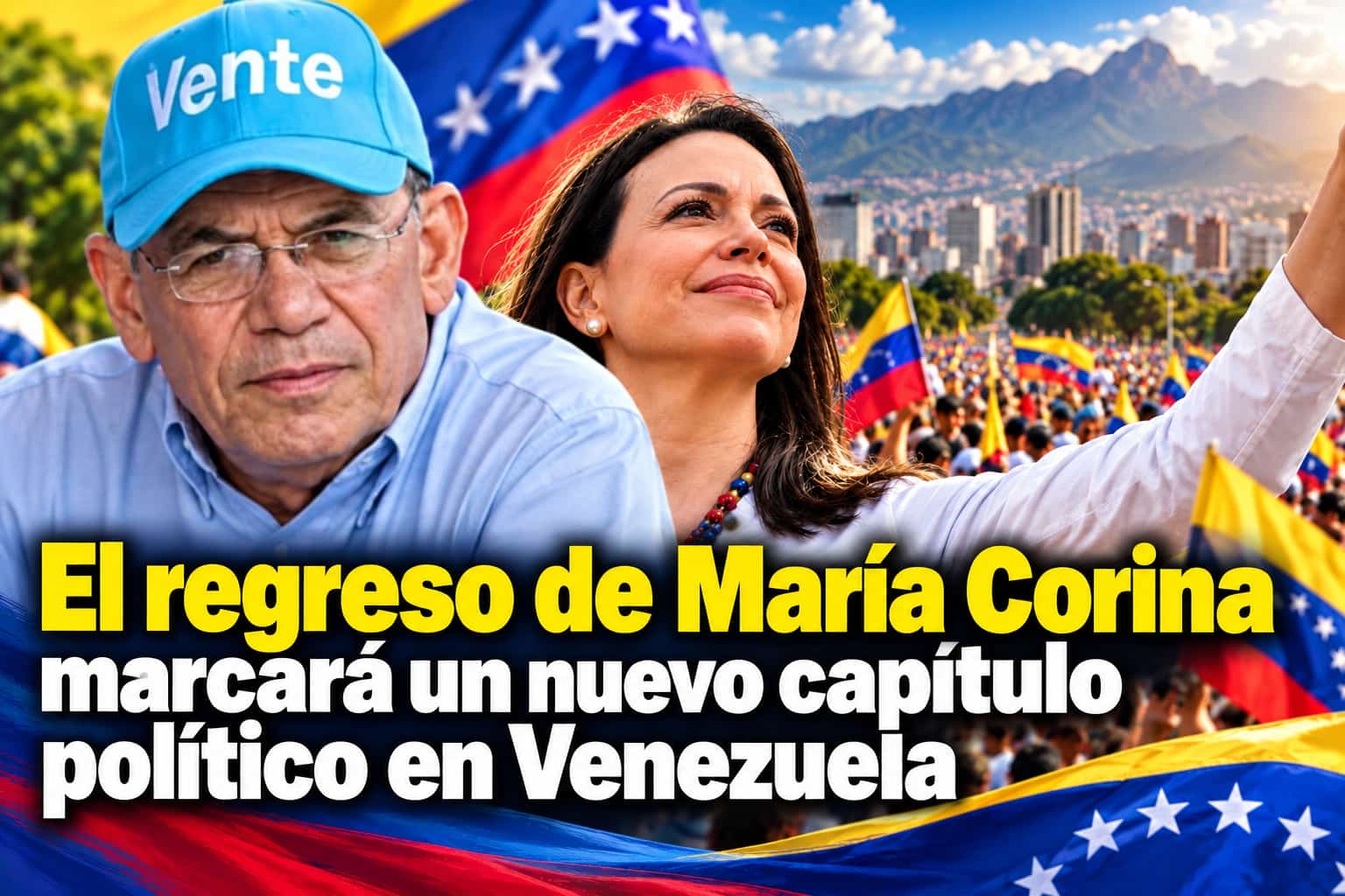 Omar González: El regreso de María Corina marcará un nuevo capítulo político en Venezuela